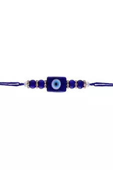 Rakshabhandan Special Designer Pearl Rakhi Set With Roli Chawal for BrotherMen 