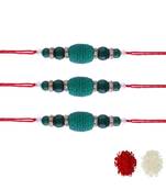 Ethnic Designer Pearl Beads Studdedwith Roli Chawal for BrotherMen 
