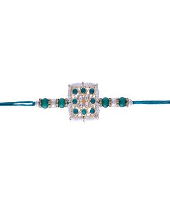 Ethnic Designer Pearl Beads Studded with Roli Chawal for BrotherMen 3