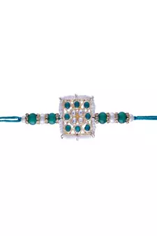 Ethnic Designer Pearl Beads Studded with Roli Chawal for BrotherMen