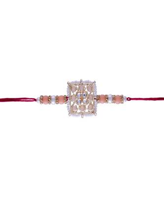 Ethnic Designer Pearl Beads Studded with Roli Chawal for BrotherMen 4