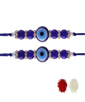 Ethnic Designer Pearl Beads Studded for MenBrother Bhaiya for Rakshabhandan  1