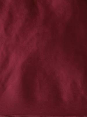 Maroon plain satin saree with blouse 4
