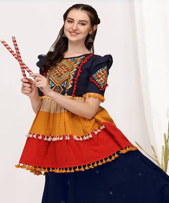 Khadi Festive Kedia for Navratri 4