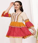 Khadi Festive Kedia for Navratri