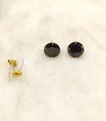 Black pearl earrings