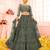 Green Color Designer Wedding Wear Net Lehenga With Un Stitched Blouse