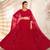 Red Designer Wedding Wear Net Lehenga With Un Stitched Blouse