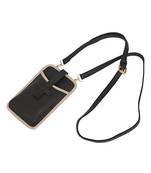 Black Mobile Sling Bag