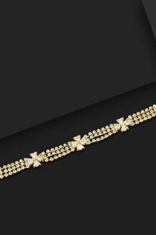 Gold necklaces