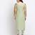 Graceful Green Banarasi Sleeve Kurti with Straight Pants