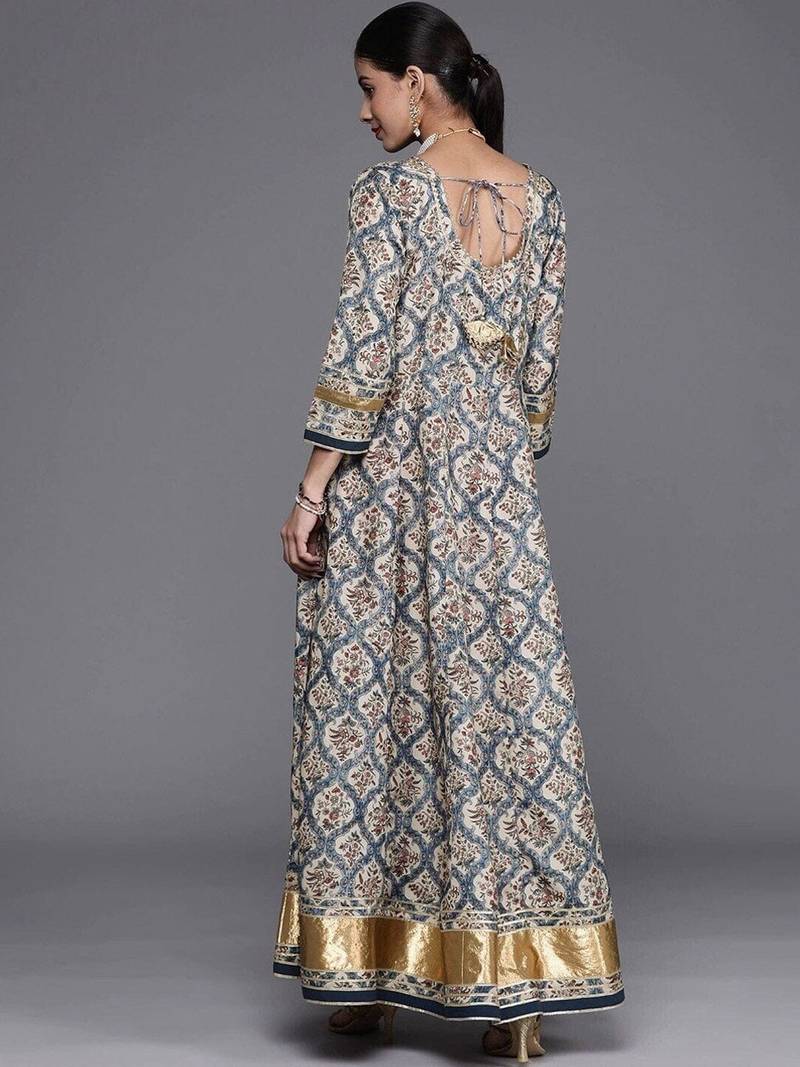ksut-women-blue-cream-coloured-ethnic-motifs-printed-gotta-patti-anarkali-kurta