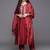 varanga-women-maroon-embroidered-kurta-with-trousers-with-dupatta