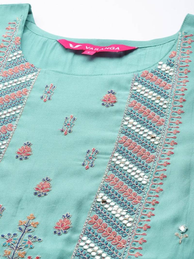 varanga-women-blue-ethnic-motifs-embroidered-kurta-with-trousers-dupatta