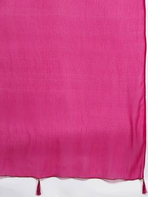 ksut-women-orange-pink-ethnic-printed-pure-cotton-kurta-with-sharara-with-dupatta 5