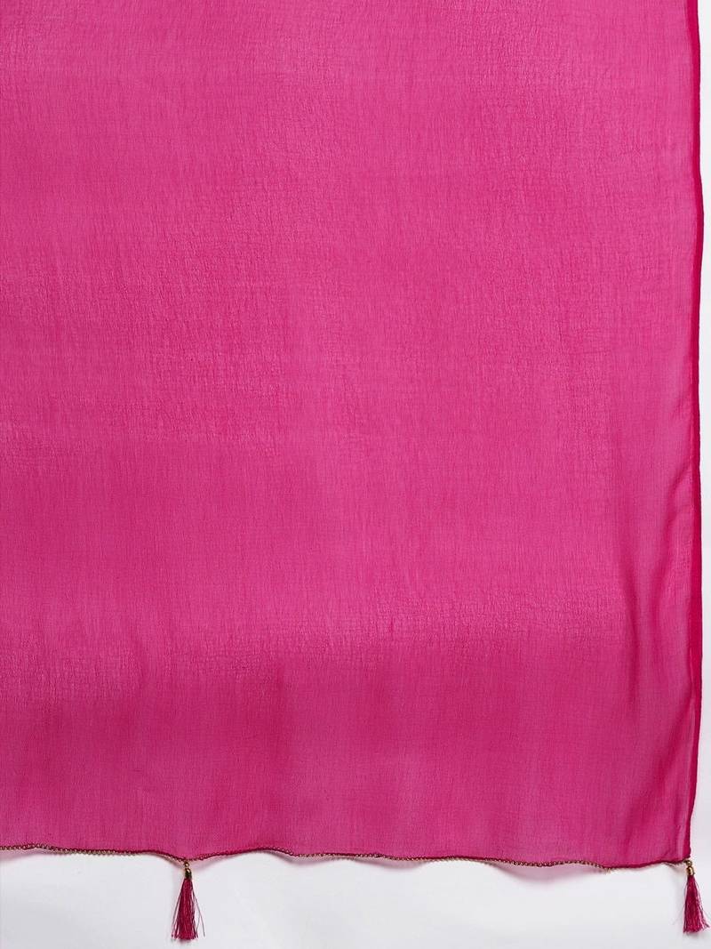 ksut-women-orange-pink-ethnic-printed-pure-cotton-kurta-with-sharara-with-dupatta