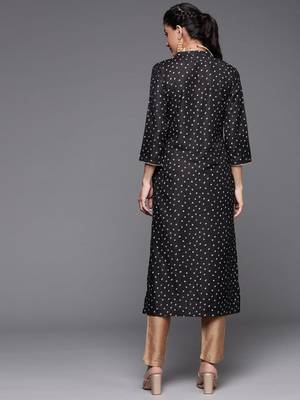 varanga-women-black-bandhani-printed-kurta 1