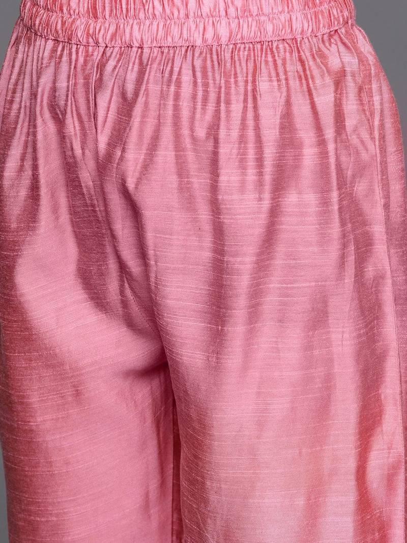 varanga-women-pink-ethnic-motifs-embroidered-mirror-work-kurti-with-trousers-dupatta