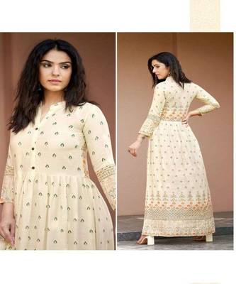 white Pure Rayon Bandhani Print Kurta 2