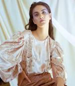 Payal Singhal Thea Stone Velvet Top