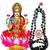 BRIJ HAAT Original Lotus Seed Rosary Kamal gatta jap mala 108+1 Beads with Cotton Gaumukhi Japa Bag