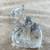 Mercury Pure Parad Shivling Figurine with Crystal Nandi for Home (75g)