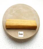 Original Chandan Stick with Chandan rubbing Stone chakla Pata @5inch