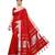 CLOTH BOOST Presenting For Women's Beautiful Party & Festive Saree Red cotton sarees
