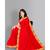 CLOTH BOOST Presenting For Women's Beautiful Party & Festive Saree Red party wear sarees