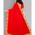 CLOTH BOOST Presenting For Women's Beautiful Party & Festive Saree Red party wear sarees
