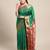 Riwazo Green Silk Woven Zari Work Traditional Tassle Saree