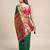 Riwazo Green Silk Woven Zari Work Traditional Tassle Saree