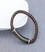 Brown And Silver Band