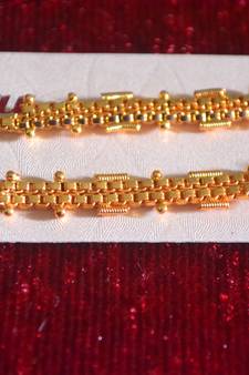 Designer 1 Line Carved filigree Earchain or Ear Support Earrings hair-accessories