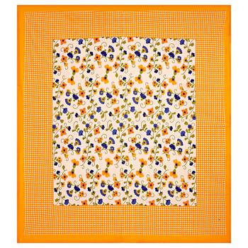 Jaipuri Sanganeri Prints Cotton Bed Sheet For Double Bed With Two Pillow Cover Size 90 x 100 Inch 2
