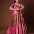 Rani Pink Zari Woven Banarasi Silk Traditional Lehenga Choli