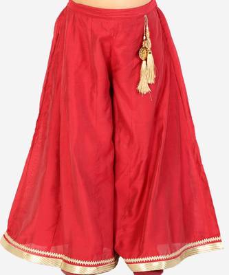KID1 Ria Crop Top With Flare Plazzo 2