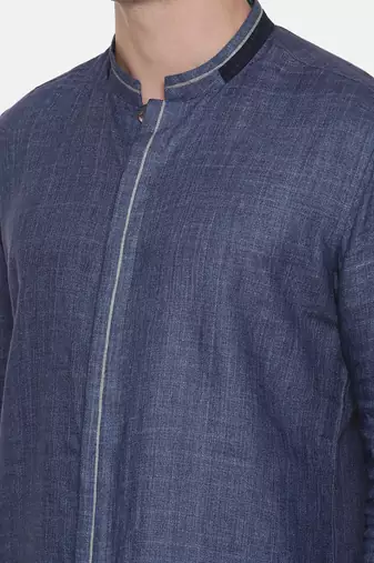 Blue Linen Shirt