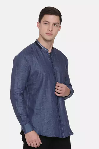 Blue Linen Shirt