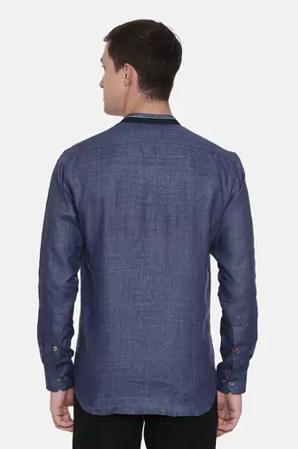 Blue Linen Shirt