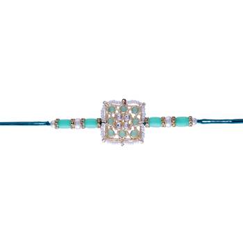 Ethnic Designer Pearl Beads Studded for MenBrother Bhaiya for Rakshabhandan  4
