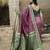 Colorful Rani Pink Woven Silk Patola Bengali Saree