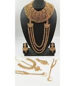 Multicolor agate necklace-sets