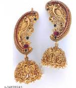 Gold jhumkas