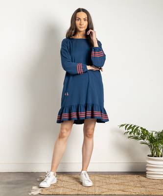 Blue Eva Dress 1