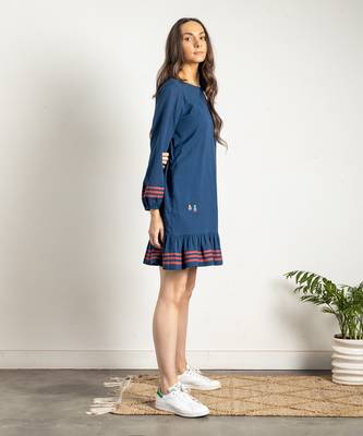 Blue Eva Dress 3