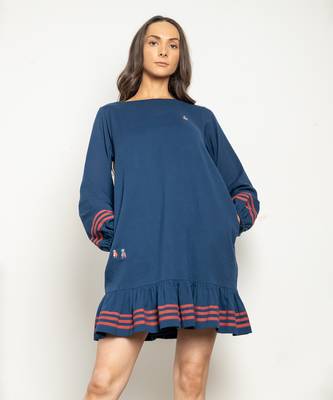 Blue Eva Dress 4