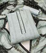 Green embroidered chanderi salwar