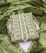 Multicolor embroidered cotton salwar