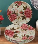 Rosy Follower Melamine Full Plates